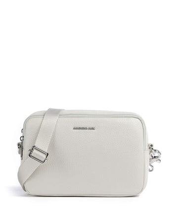 Mandarina Duck Mellow Leather Crossover väska cashmere