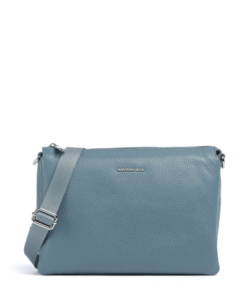 Mandarina Duck Mellow Leather Crossover väska iron