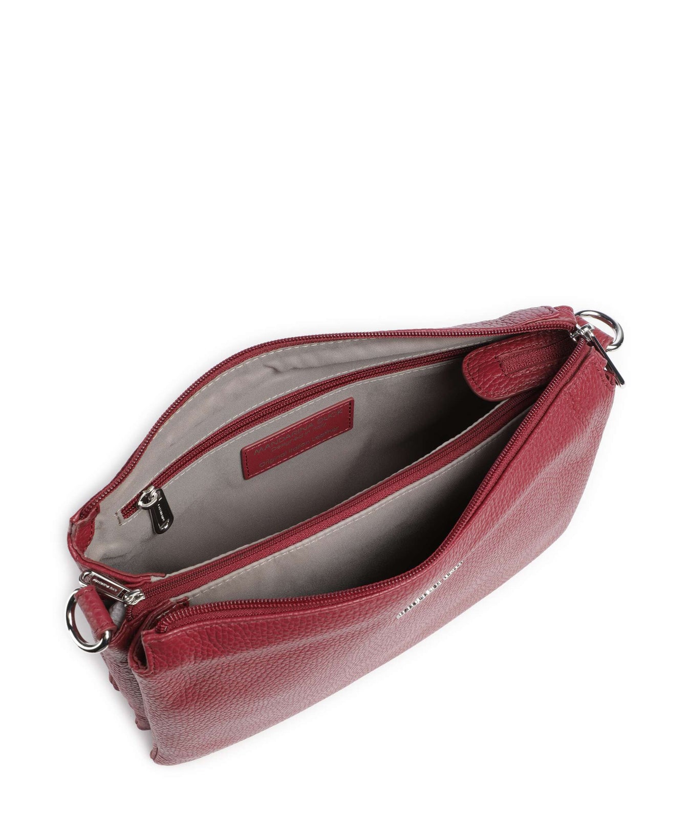 Mandarina Duck Mellow Leather Crossbody bag grape