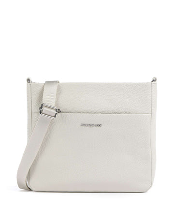 Mandarina Duck Mellow Leather Crossover väska cashmere