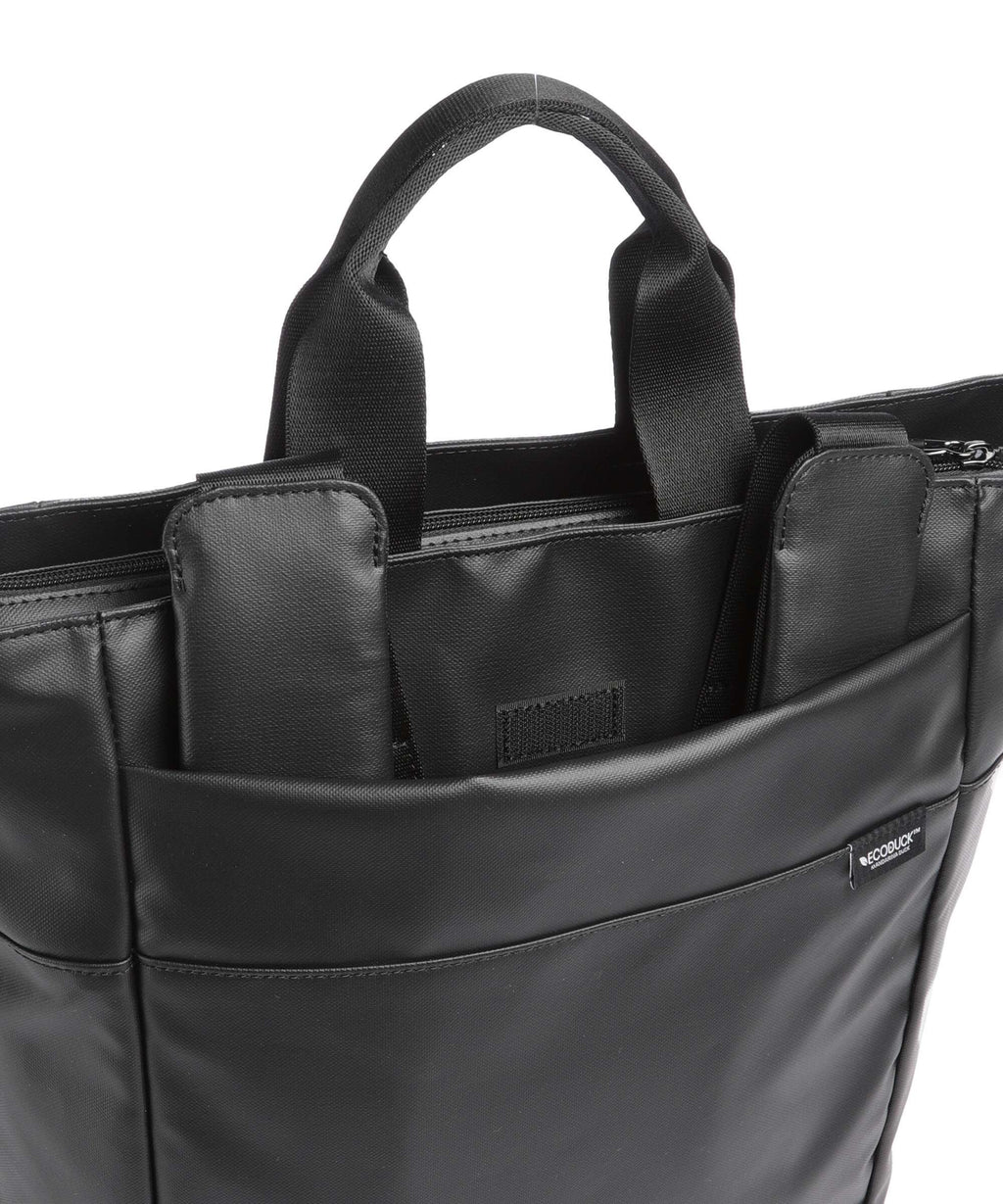 Mandarina Duck Coated Backpack black
