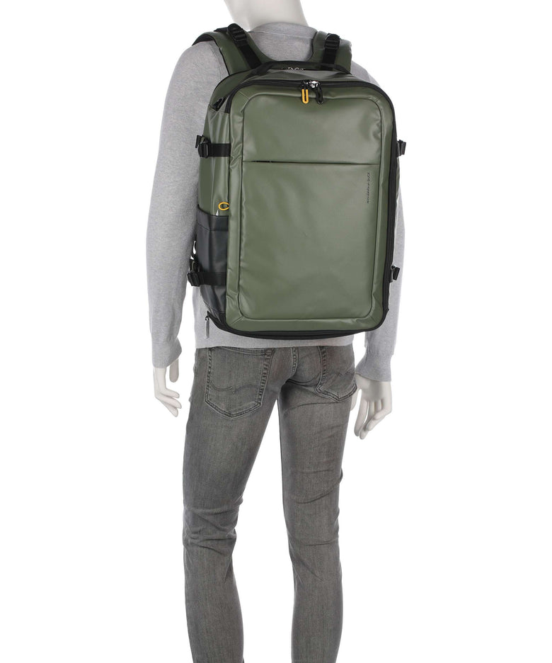 Mandarina Duck Eco Coated Backpack pine green
