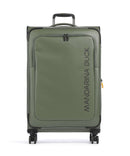 Mandarina Duck Eco Coated Resväska med 4 hjul pine green