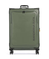 Mandarina Duck Eco Coated Resväska med 4 hjul pine green
