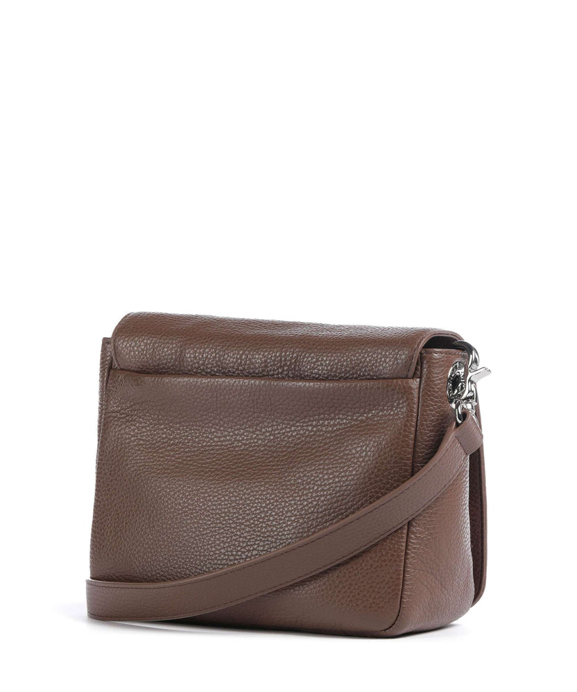 Mandarina Duck Mellow Leather Crossbody bag milk chocolate