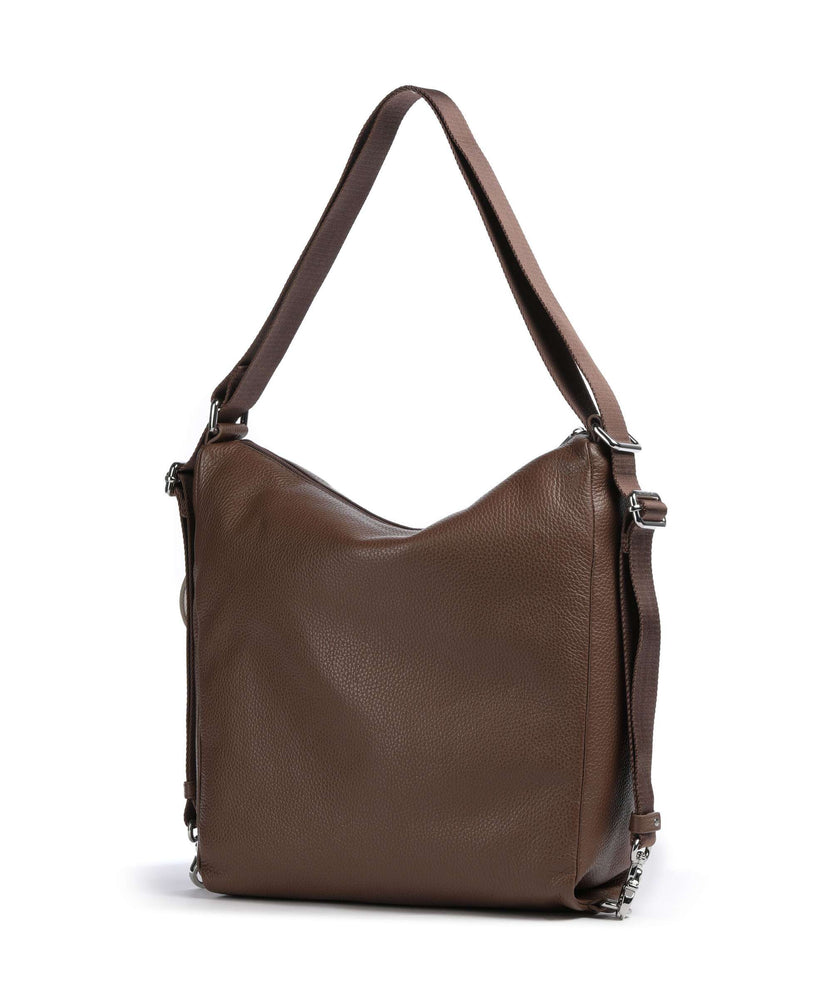 Mandarina Duck Mellow Leather Backpack bag milk chocolate