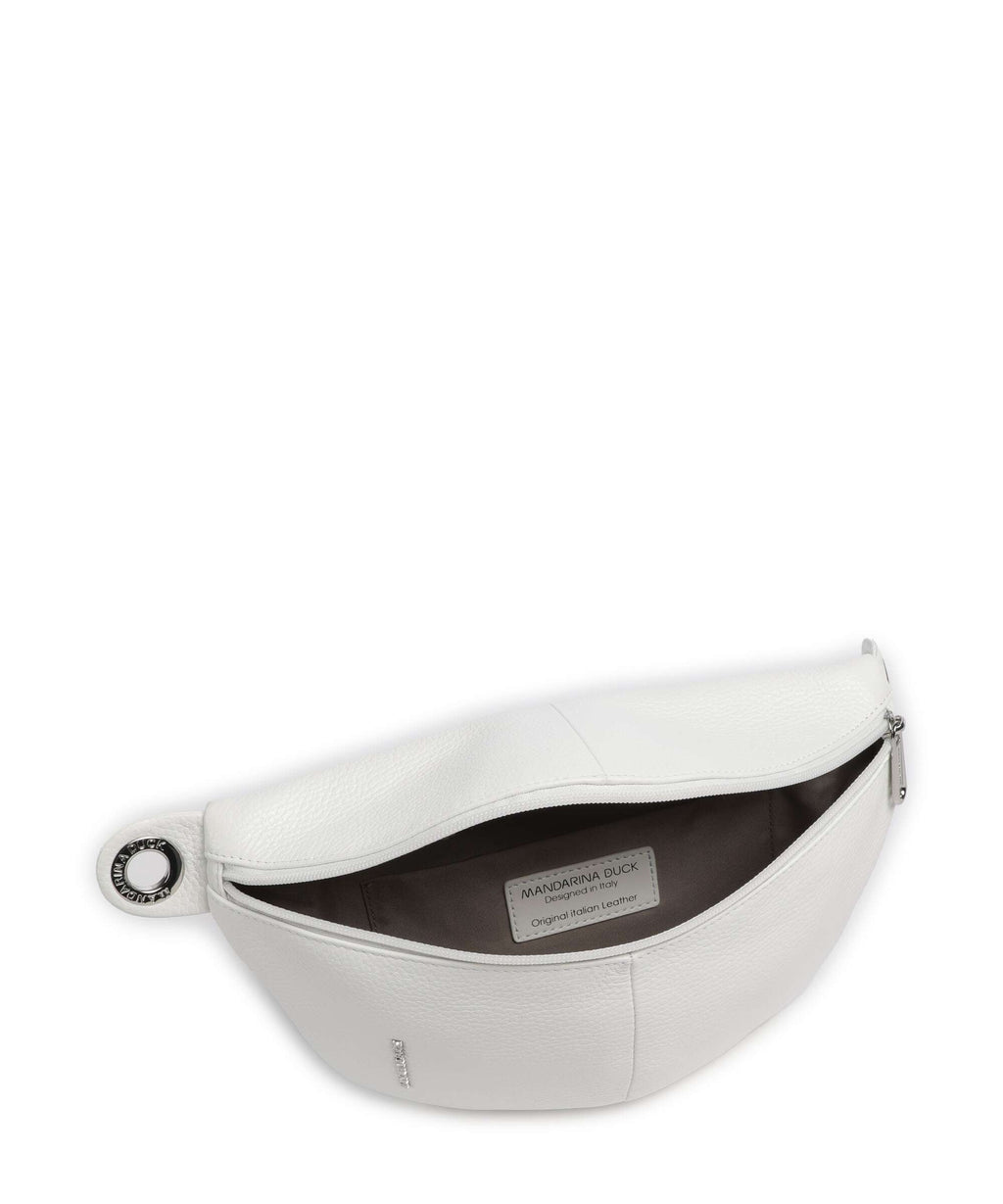 Mandarina Duck Mellow Leather Fanny pack blanc
