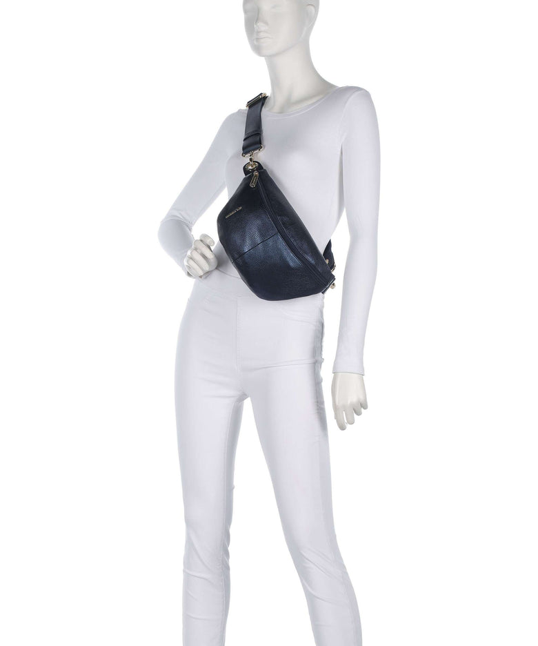 Mandarina Duck Mellow Metal Fanny pack blue indigo