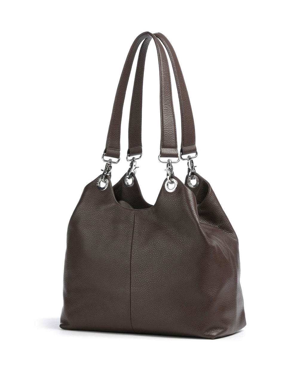 Mandarina Duck Mellow Leather Tote bag espresso