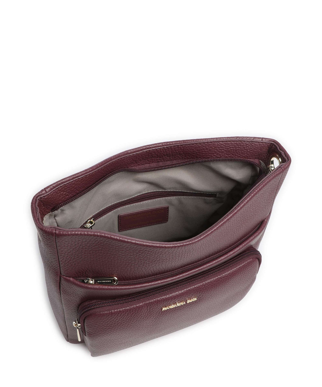 Mandarina Duck Mellow Leather Crossbody bag sin