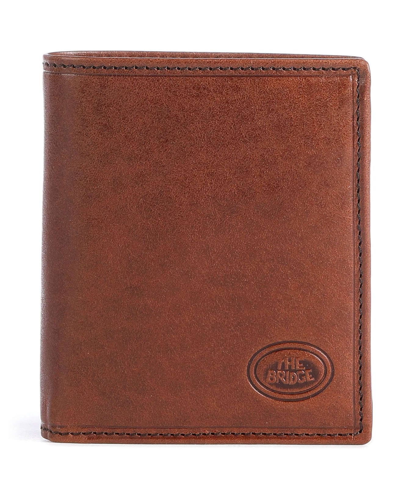 The Bridge Story Uomo RFID Wallet marrone