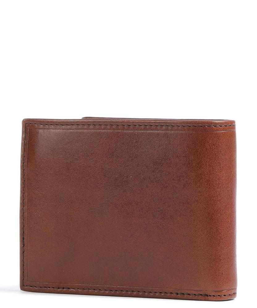 The Bridge Story Uomo RFID Wallet marrone