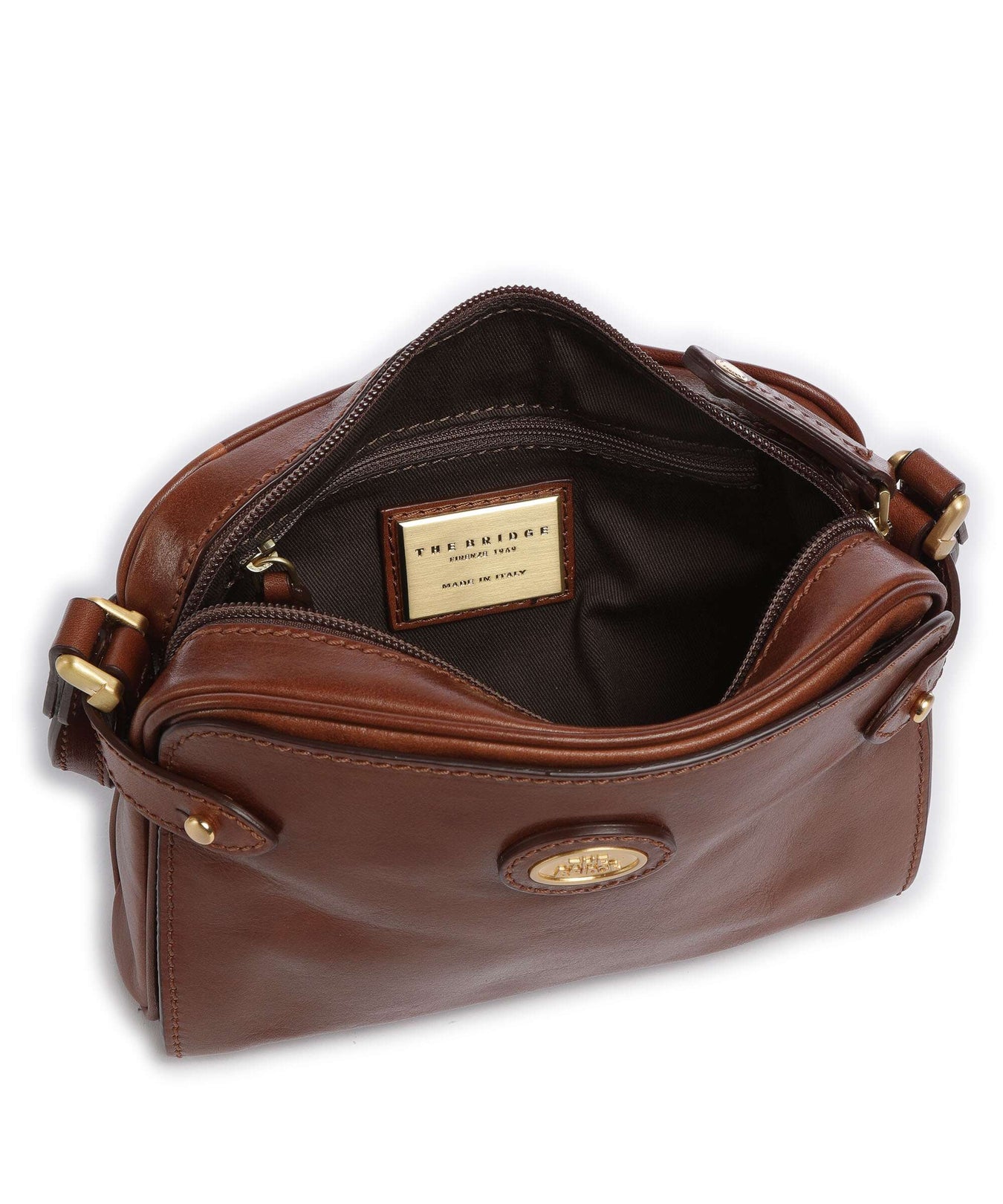 The Bridge Story Donna Crossbody bag marrone