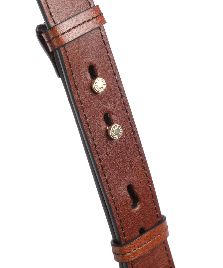 The Bridge Benedetta Shoulder bag marrone/oro