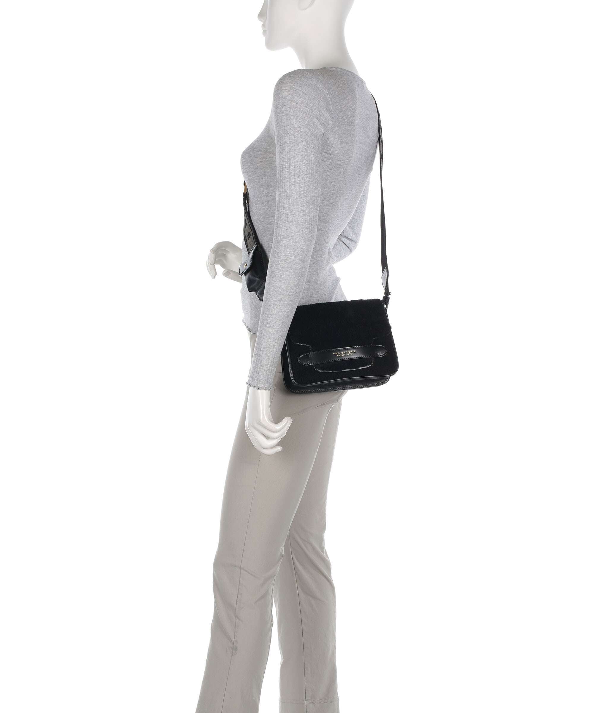 The Bridge Lucrezia Wow Crossbody bag nero