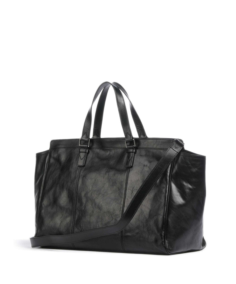 The Bridge Fabio Weekend bag nero