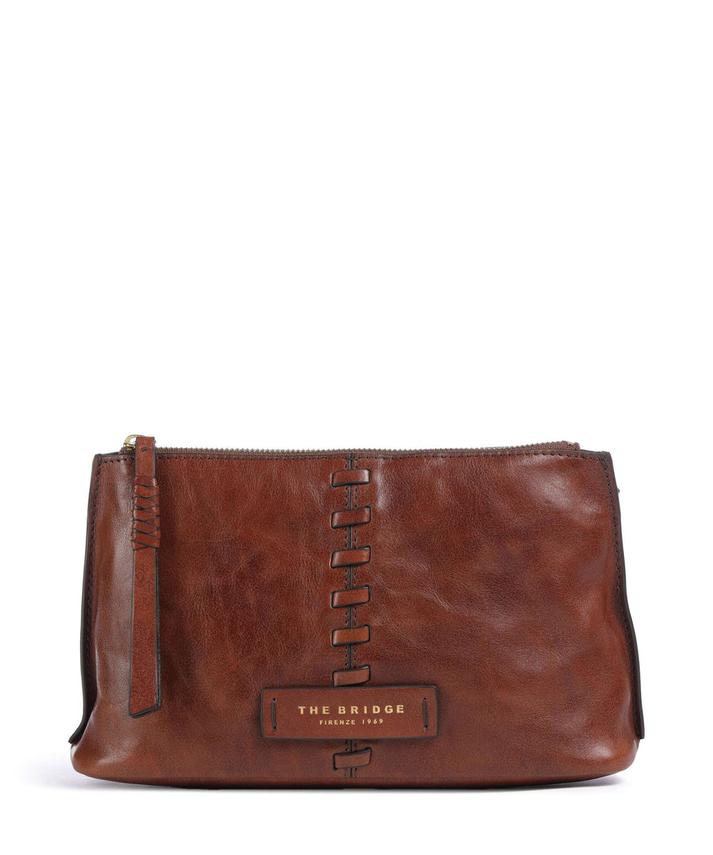 The Bridge Febe Wow Cosmetic bag marrone