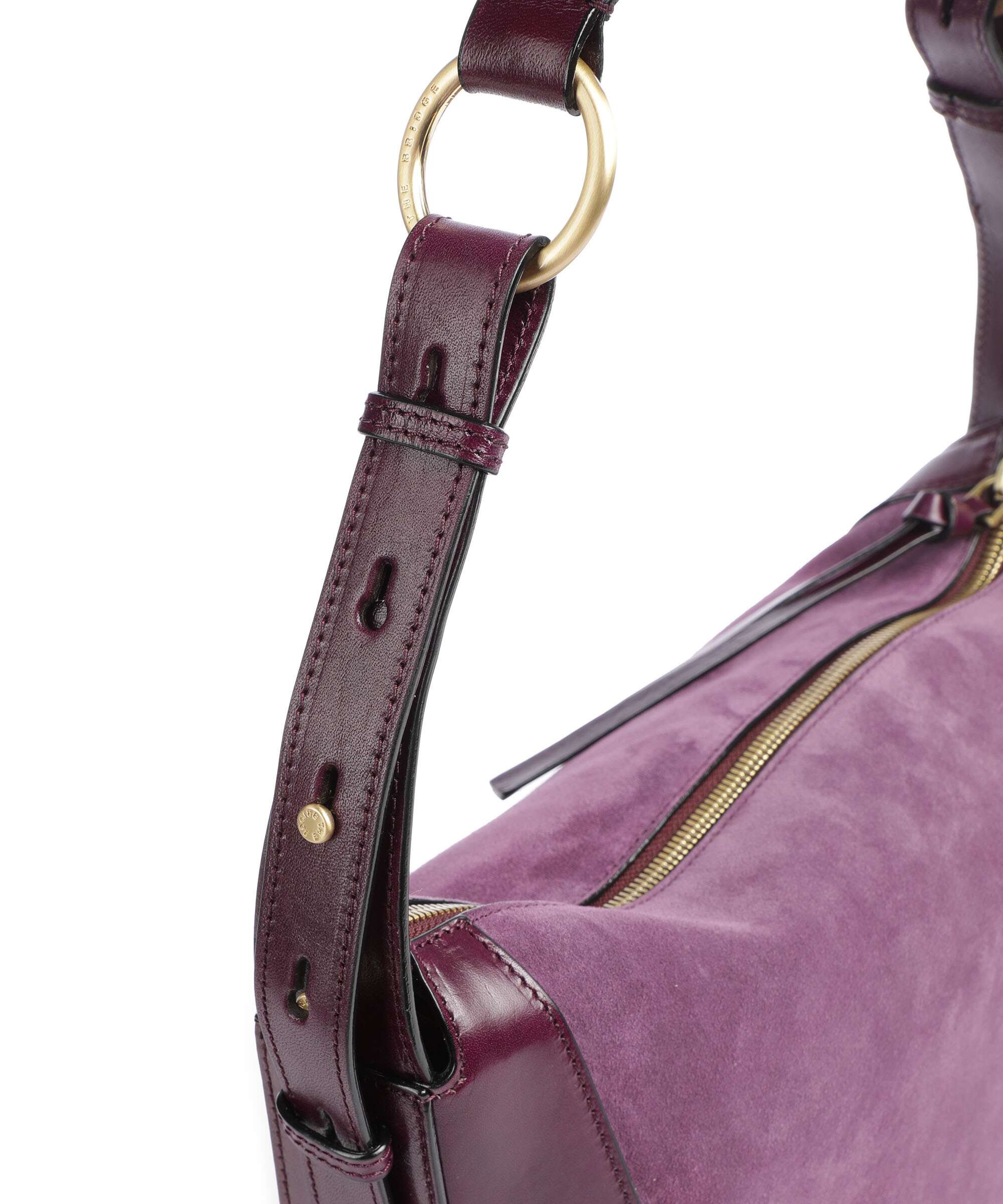 The Bridge Fedora Hobo bag grape