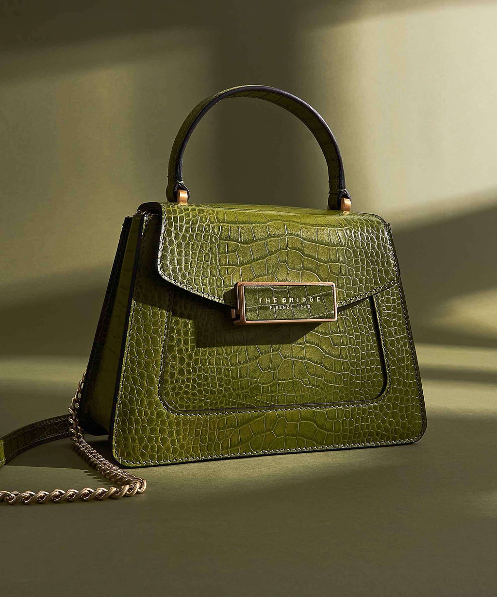 The Bridge Ginevra Wow Crossbody bag pistachio