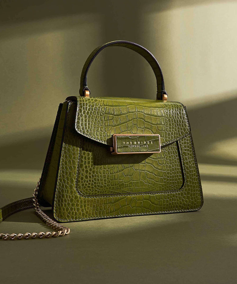 The Bridge Ginevra Wow Crossbody bag pistachio