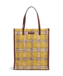 The Bridge Mirra Wow Shoppingväska check mais