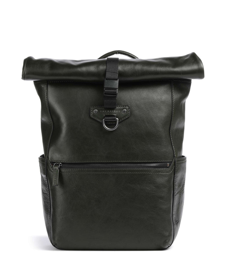 The Bridge Iacopo Rolltop backpack tirolo