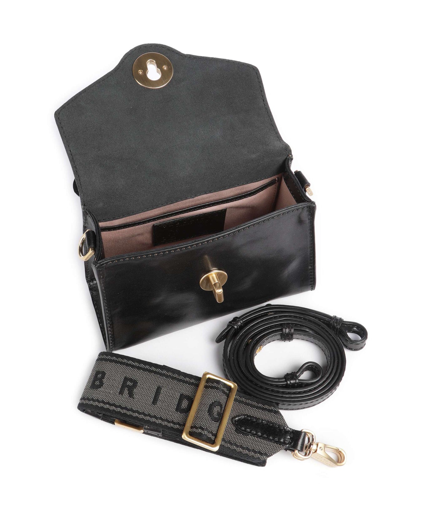 The Bridge Irene Crossbody bag nero