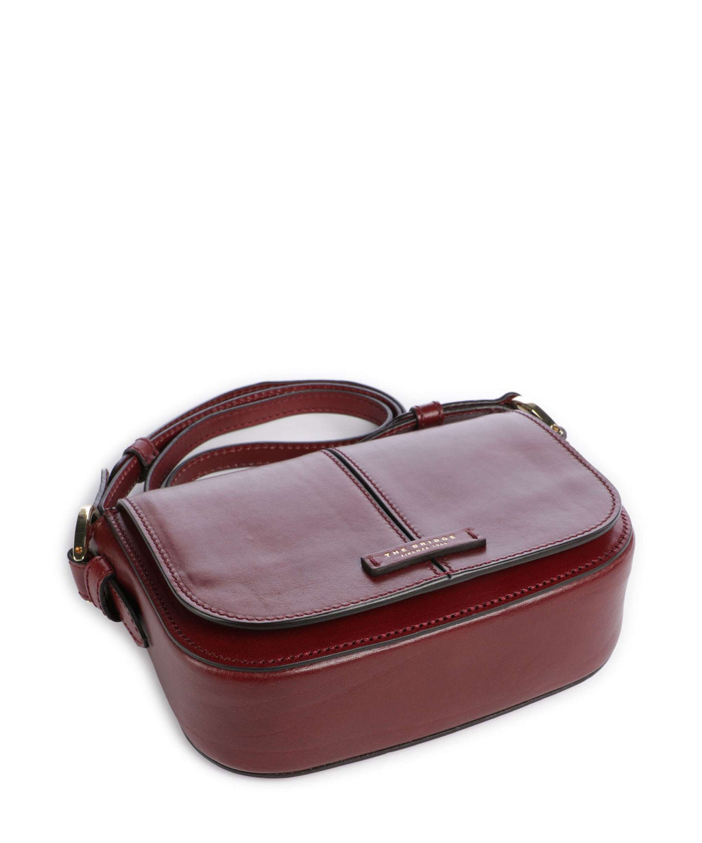 The Bridge Faentina Crossbody bag dark red