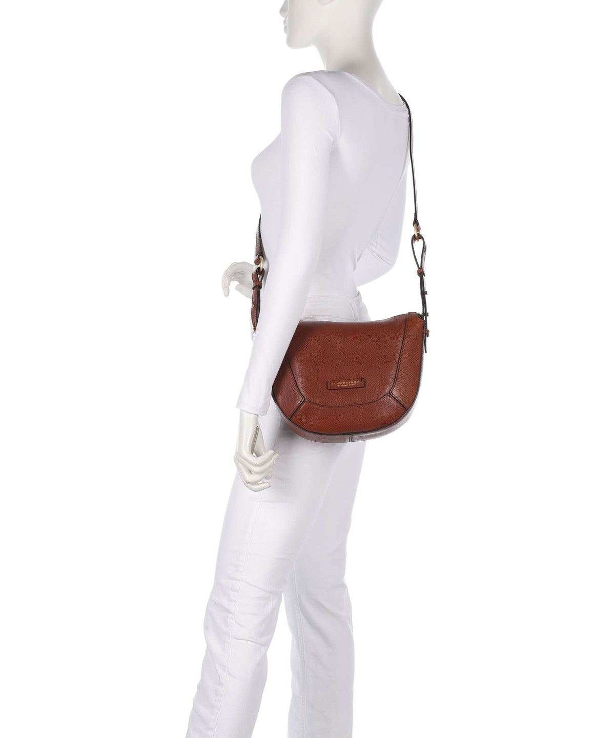The Bridge Fedora Crossbody bag brown