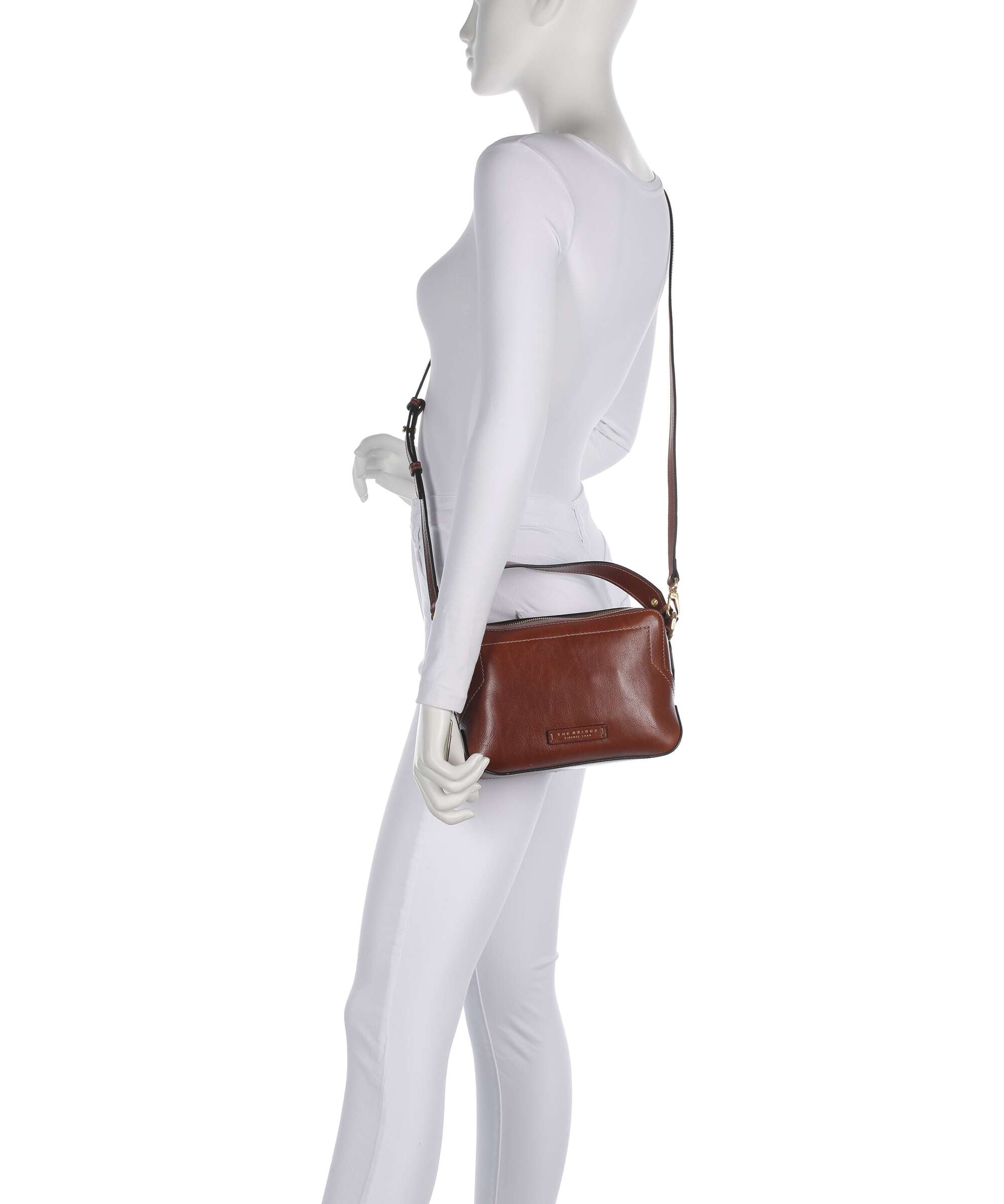The Bridge Larissa Crossbody bag marrone