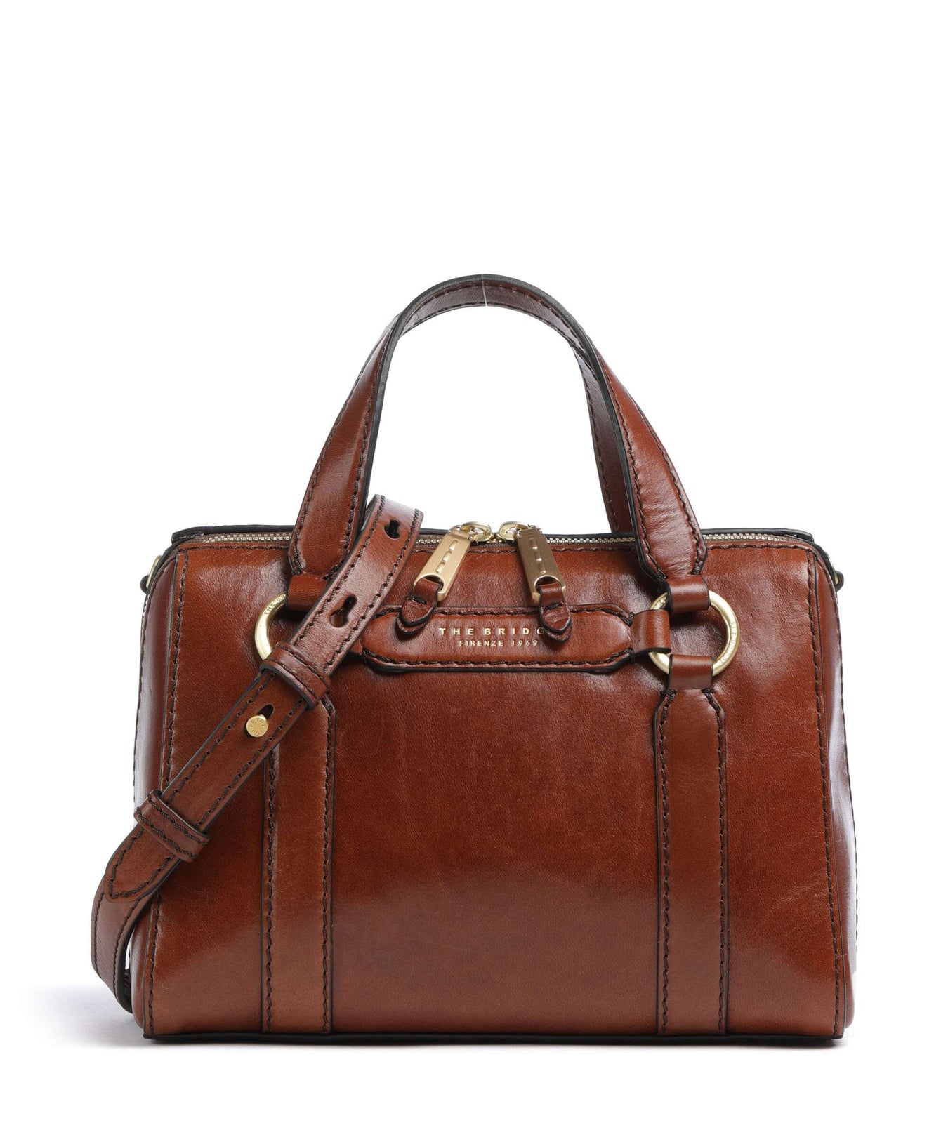 The Bridge Laura Handbag marrone