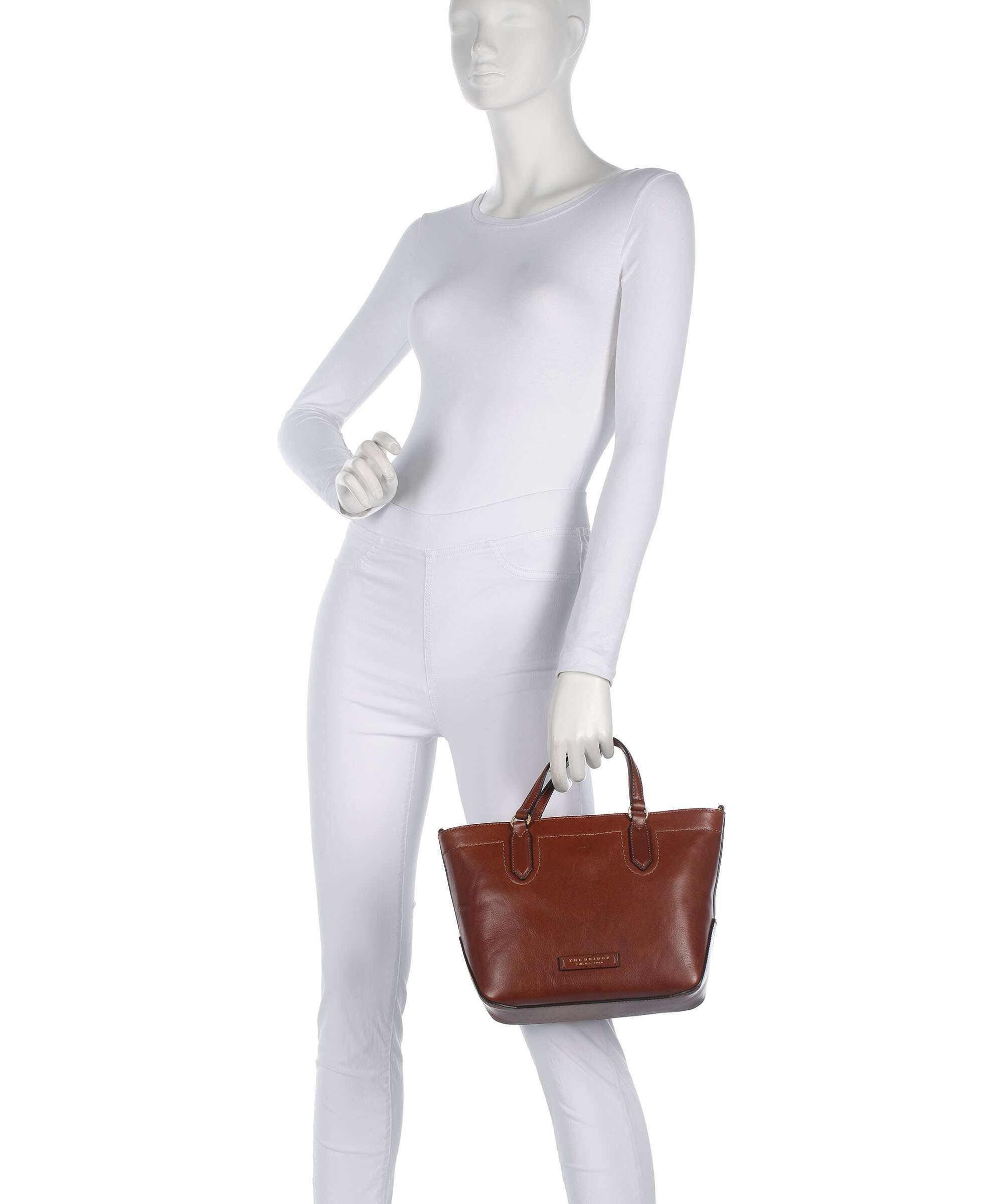 The Bridge Larissa Handbag marrone