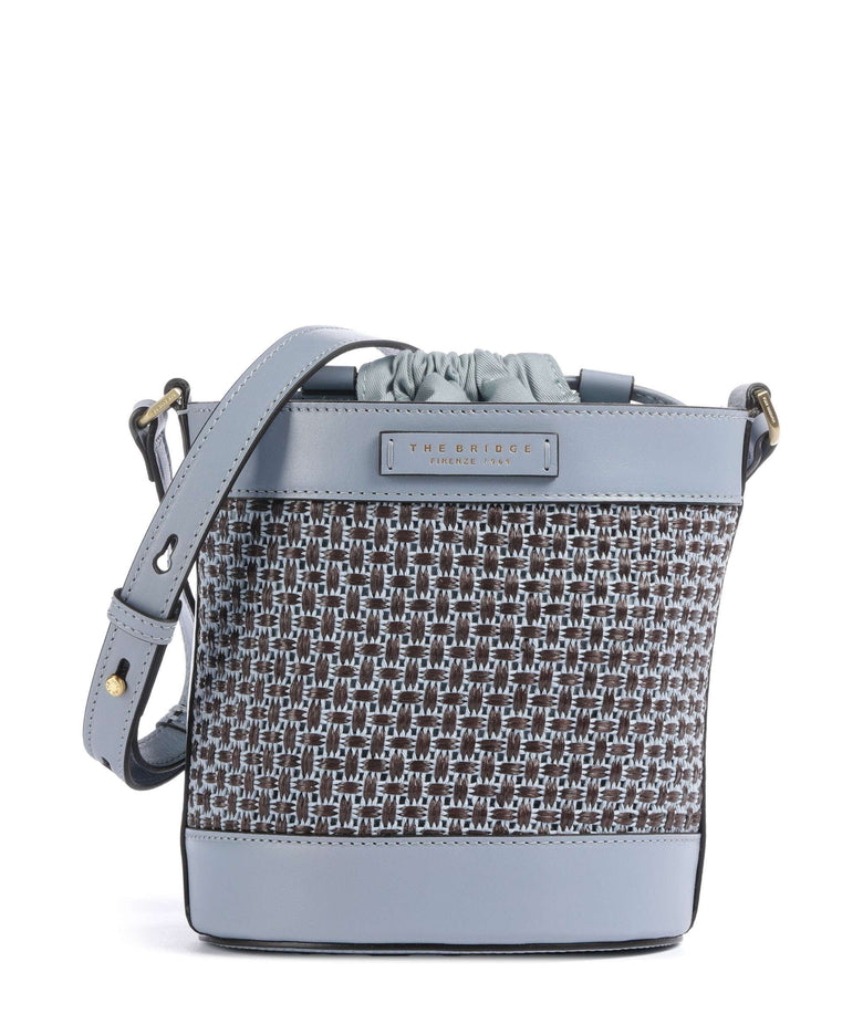 The Bridge Luna Bucket bag acqua