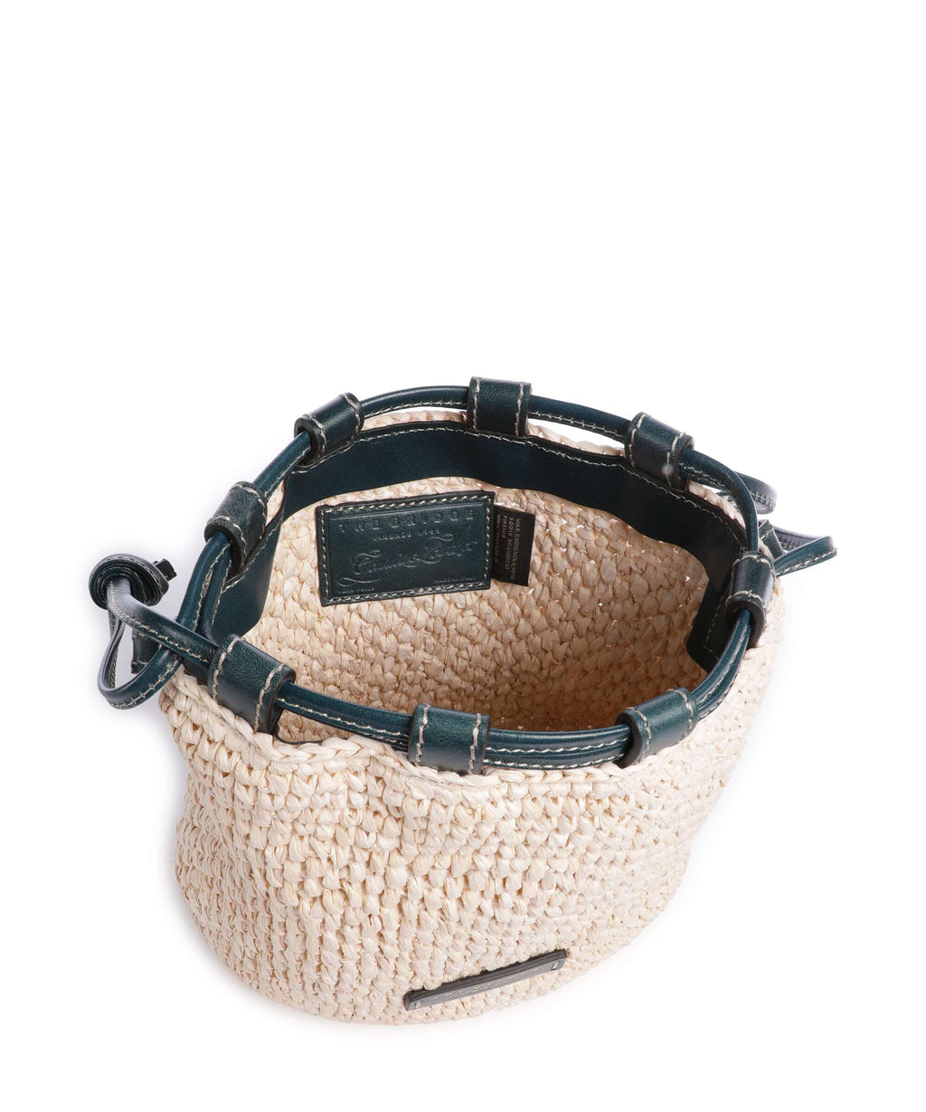 The Bridge Luna Bucket bag pavone