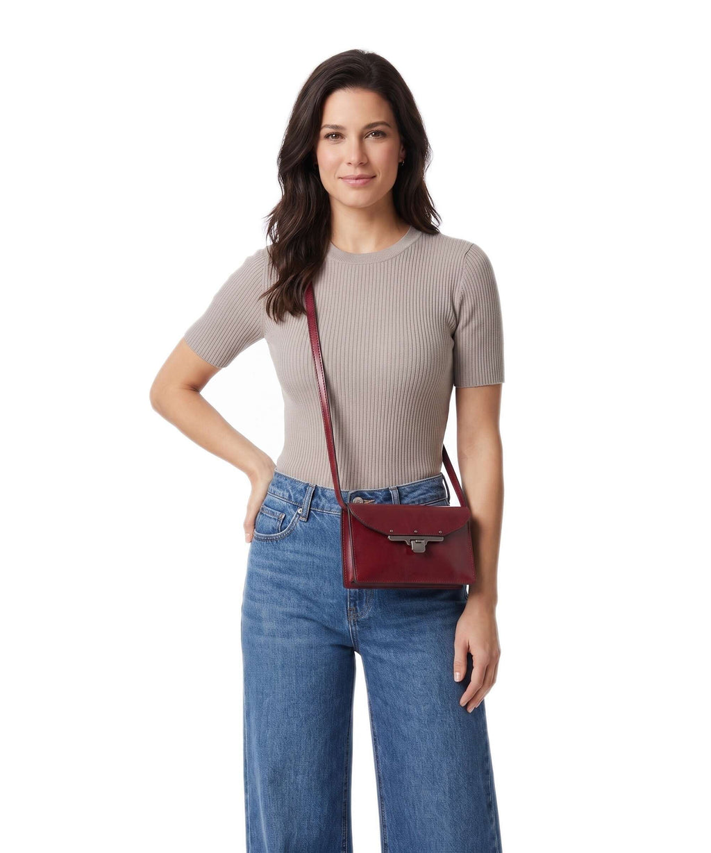 The Bridge Mina Crossbody bag barolo