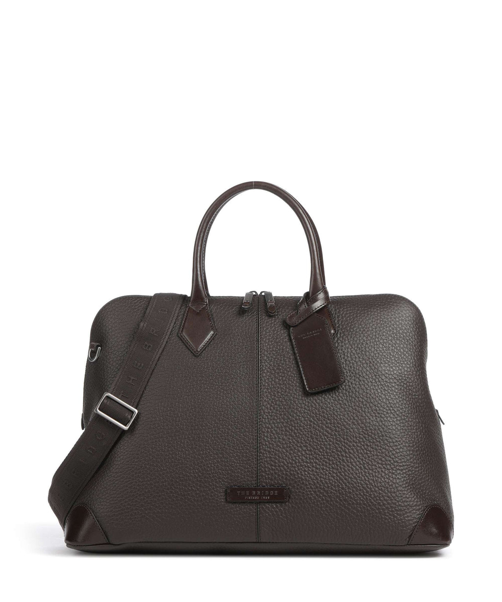 The Bridge Travel Soft Weekend bag moka