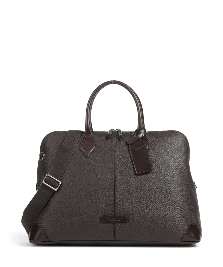 The Bridge Travel Soft Weekend bag moka