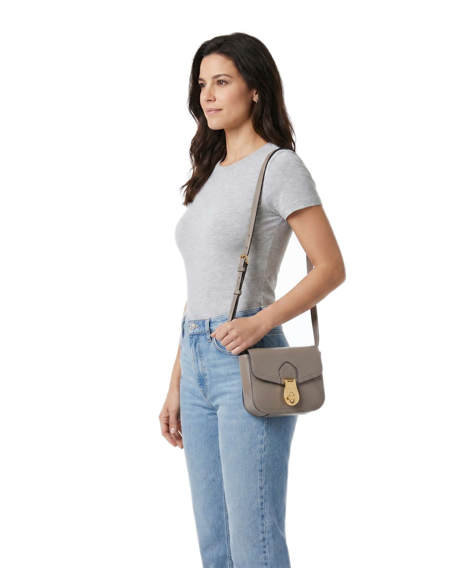 The Bridge Mia Crossbody bag greige