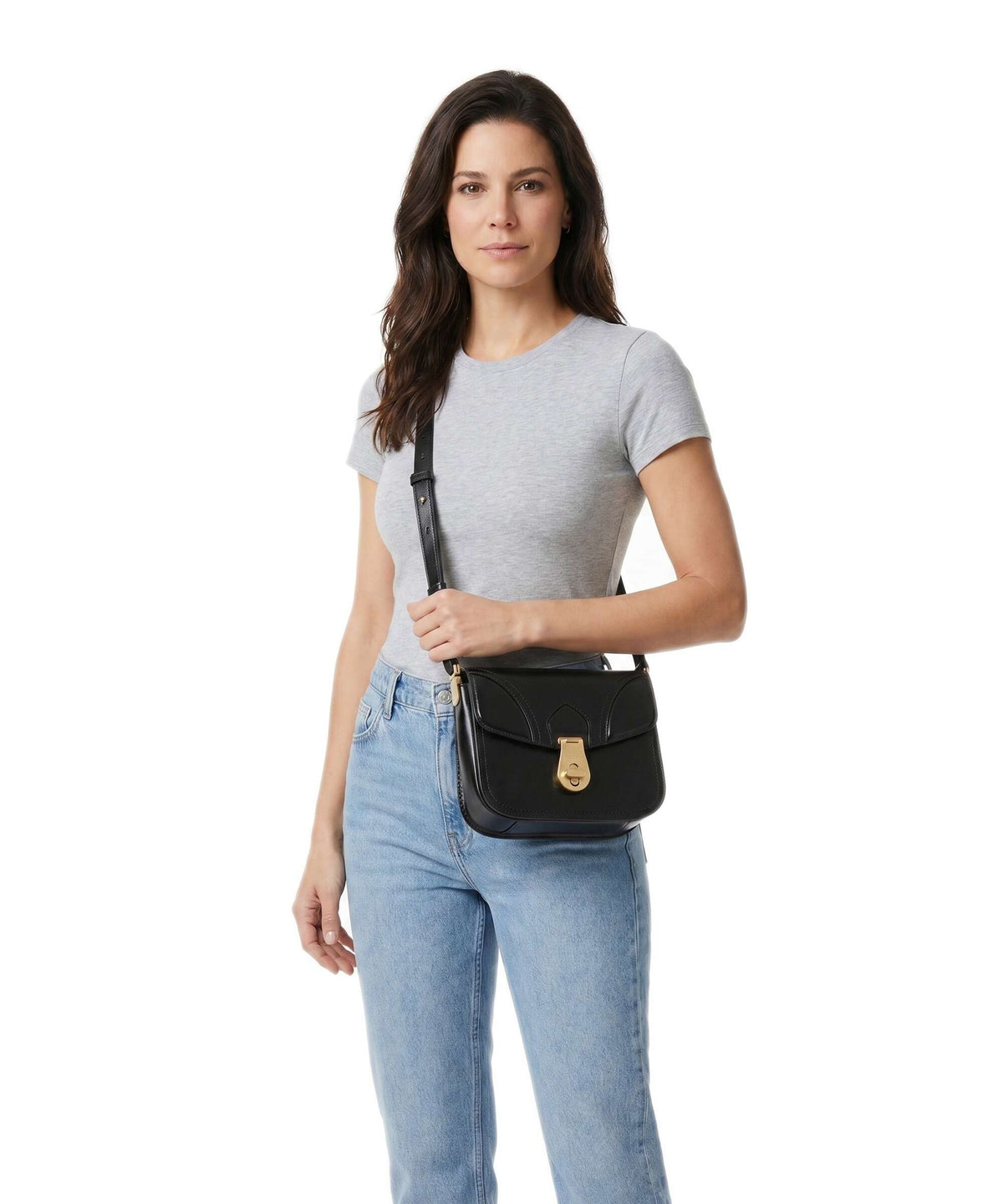 The Bridge Mia Crossbody bag nero