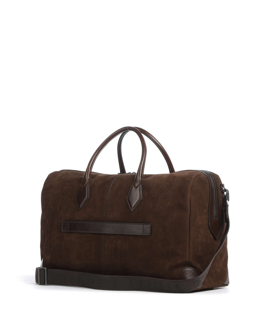 The Bridge Travel Soft Weekend bag moka