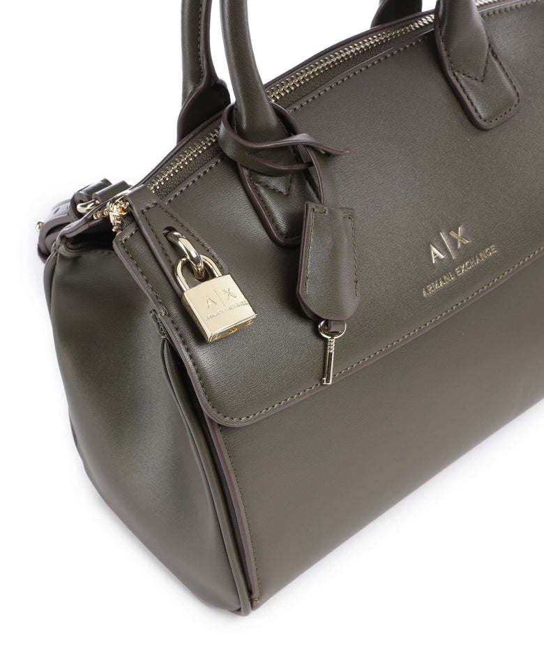Armani Exchange Jane M Handbag savanna