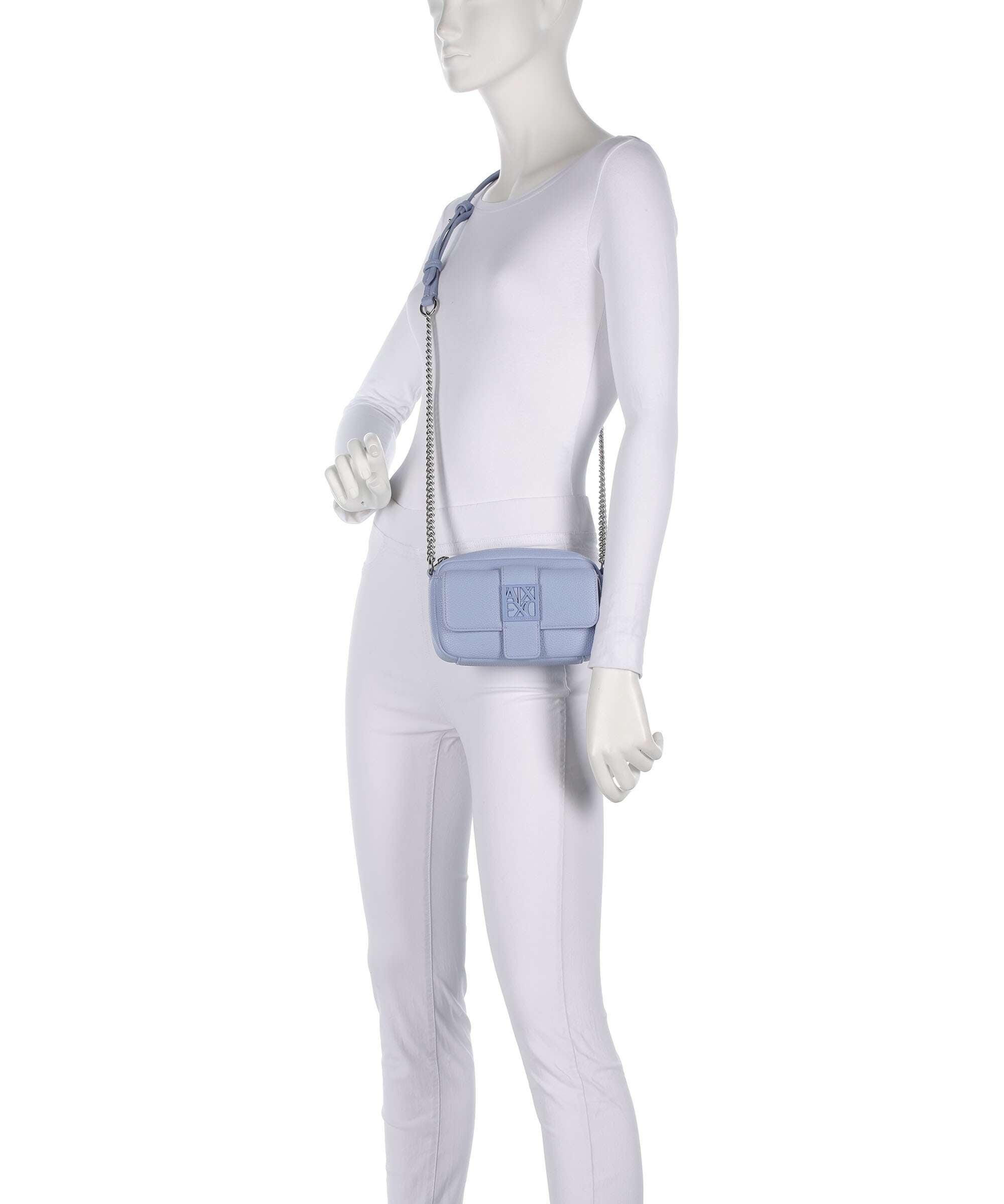 Armani Exchange Susy Soft Crossbody bag glacial