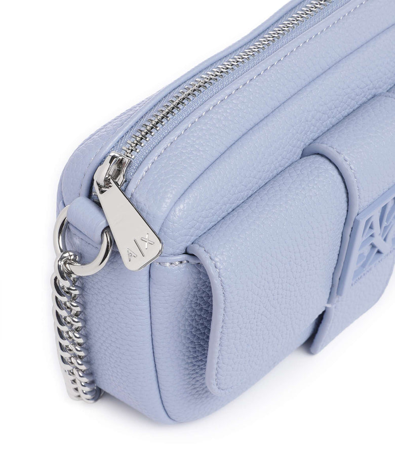 Armani Exchange Susie Soft Crossbody bag glacial