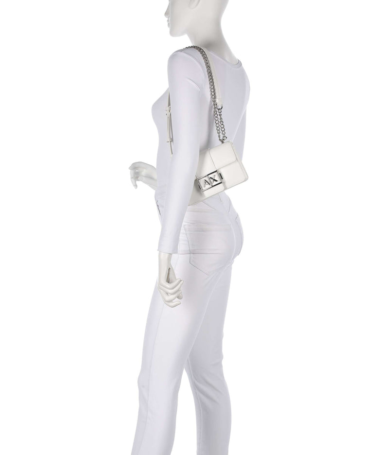 Armani Exchange Jodie S Shoulder bag off white