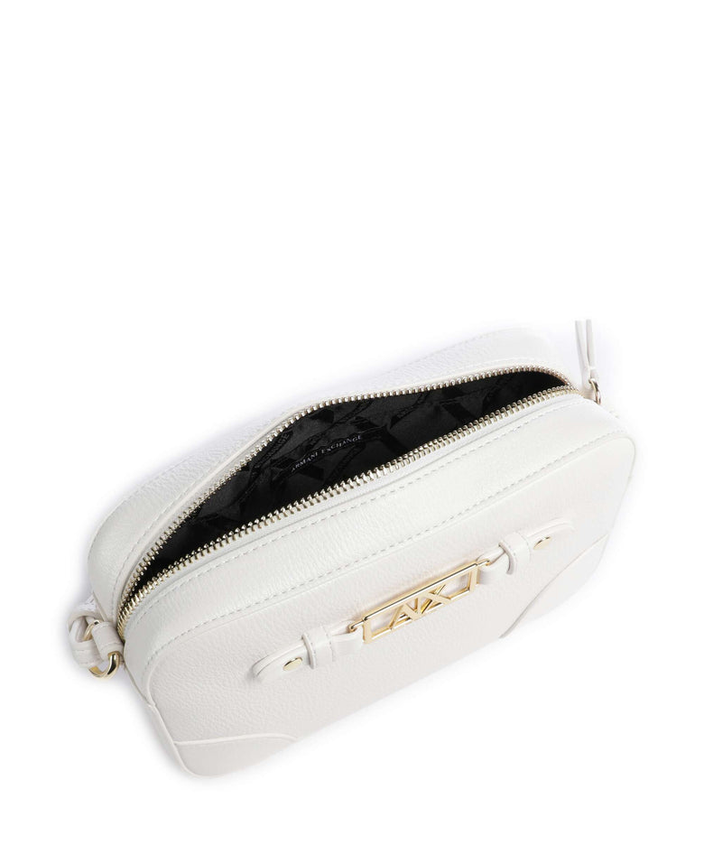 Armani Exchange Polly Crossbody bag off white