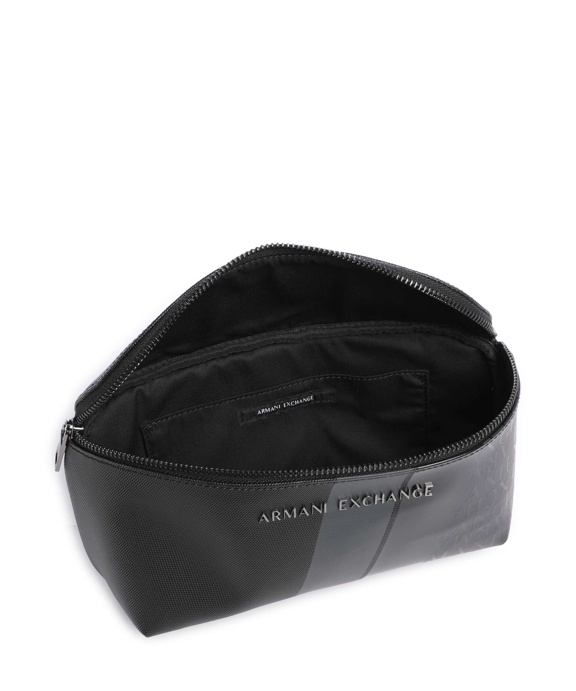 Armani Exchange Dylan Belt bag black/gunmetal/shiny black