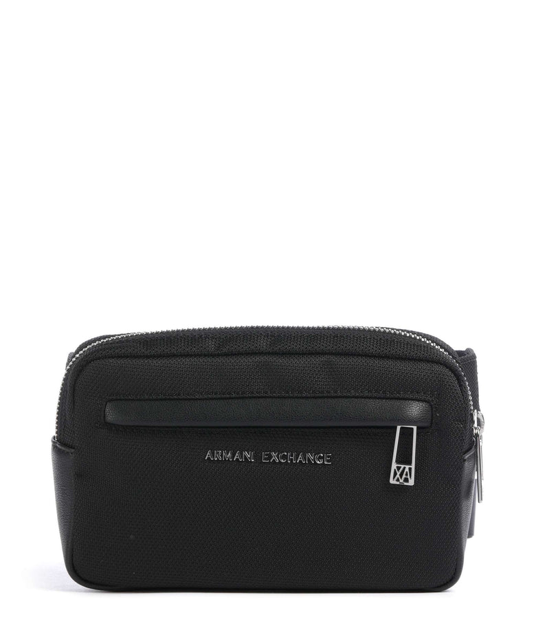 Armani Exchange Singapore Fanny pack black