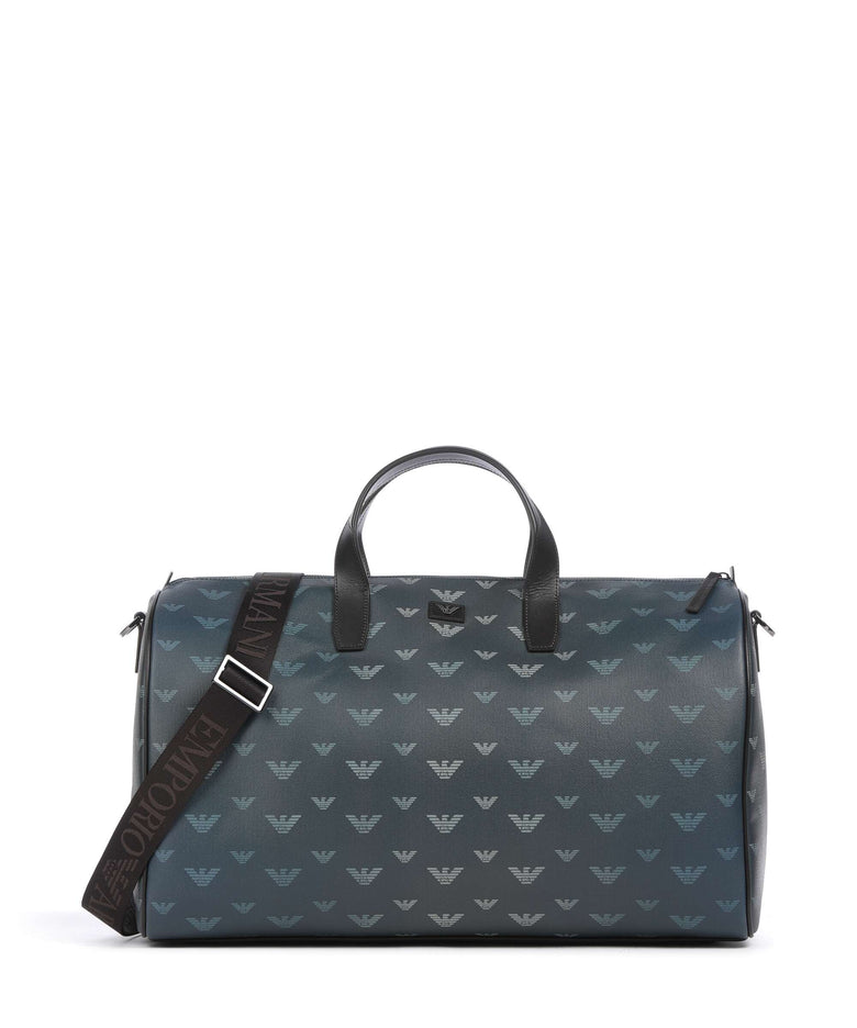 Emporio Armani Special Minorca Weekend bag blu/eagle all over