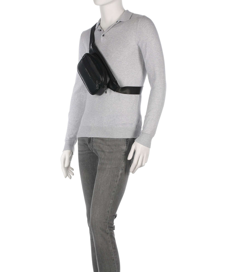 Armani Exchange Cedric Fanny pack black