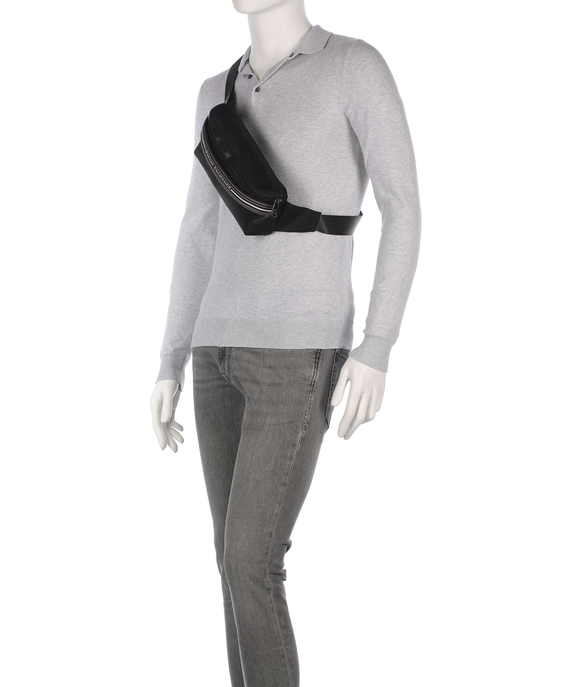 Armani Exchange Gabriel Belt bag black
